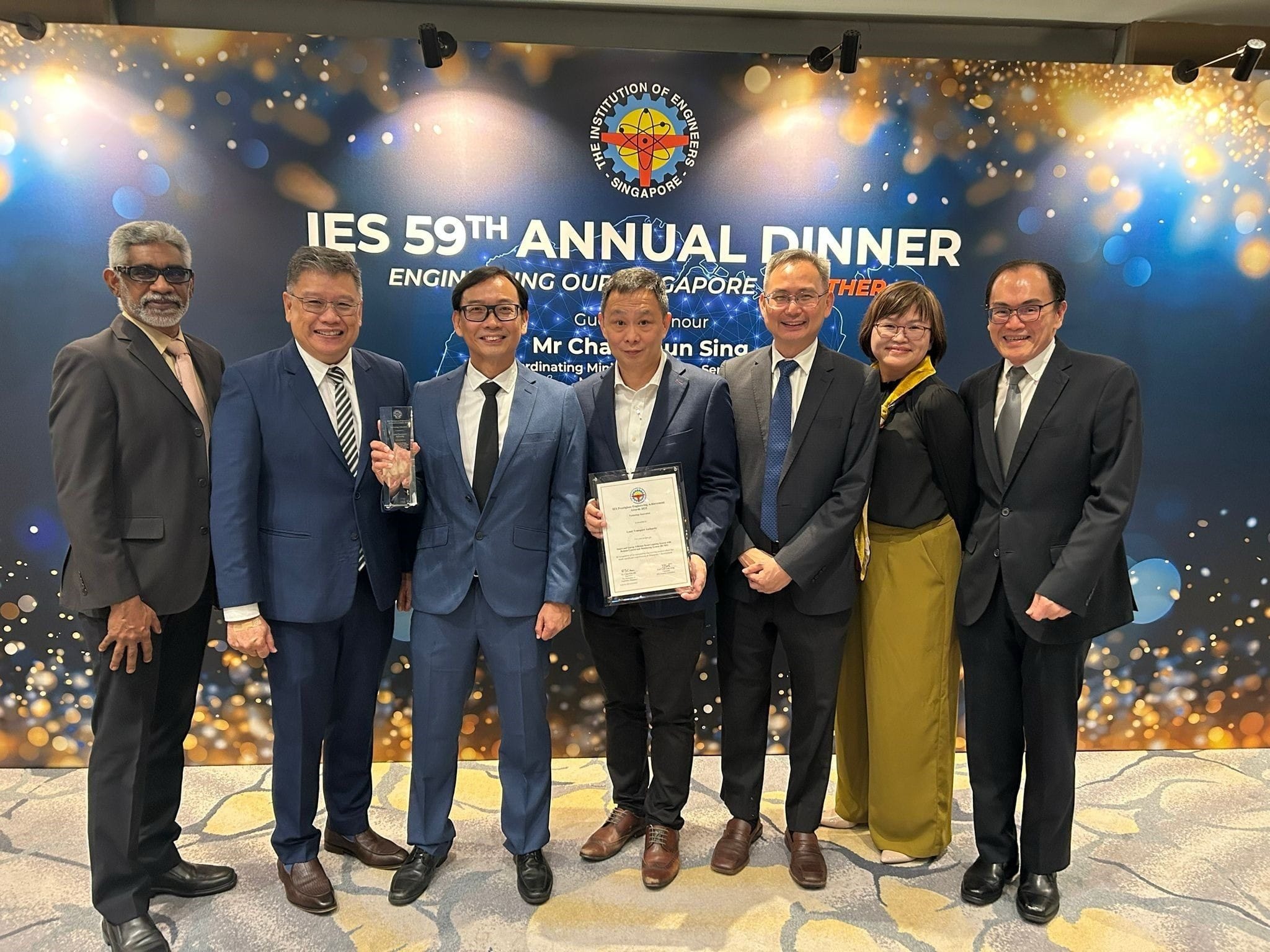LTA IES Singapore Prestigious Engineering Achievement Awards